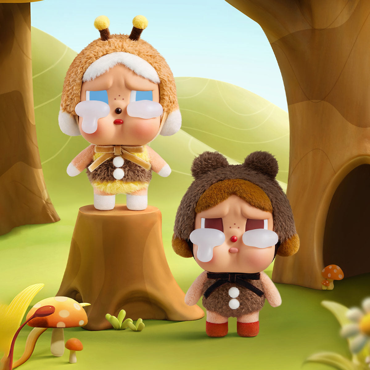 CRYBABY Crying Again Series-Vinyl Face Plush Blind Box Pop Mart