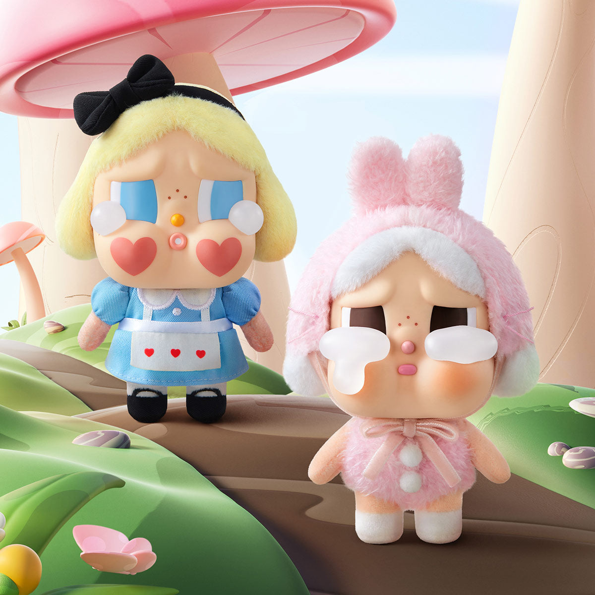 CRYBABY Crying Again Series-Vinyl Face Plush Blind Box Pop Mart