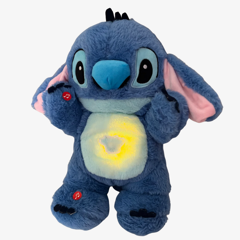 Peluche Stitch Respirant 40 cm – Veilleuse Apaisante – Nounours