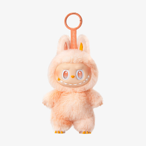 Peluche Labubu Big into Energy Rose Pop Mart Maroc - blind box porte-clé