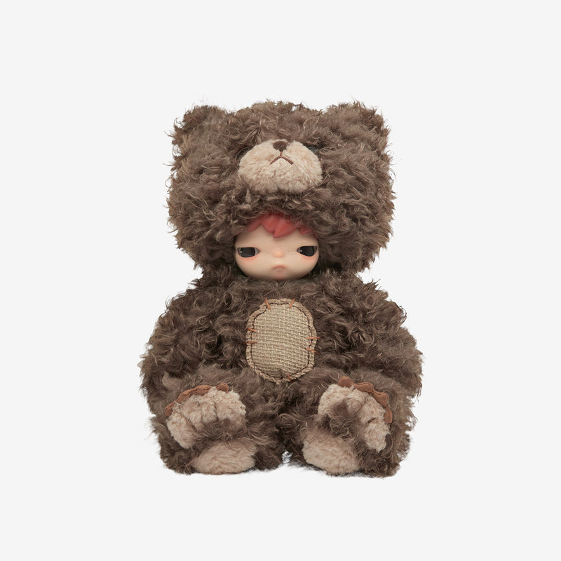 Hirono – Bear Peluche Vinyl 38 cm – Édition Limitée Pop Mart
