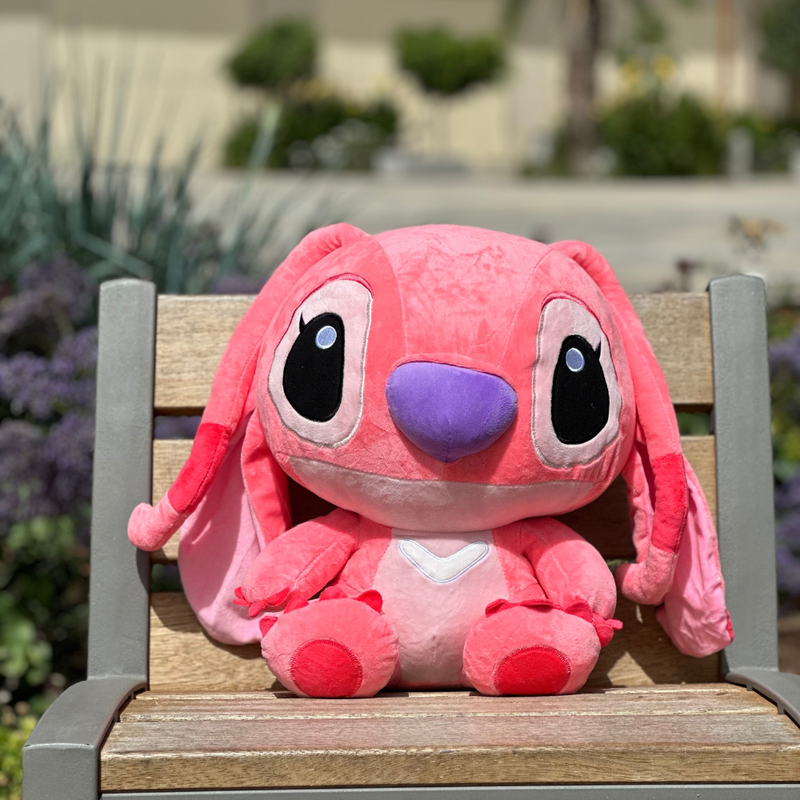 Peluche Stitch rose et bleue – Nounours.ma Maroc