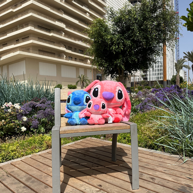 Peluche Stitch rose & bleue – Nounours.ma