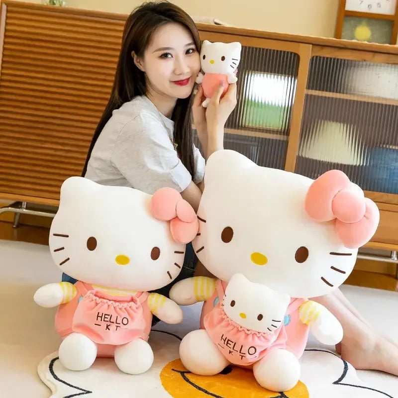 Hello Kitty et son Chaton - Peluches Douces