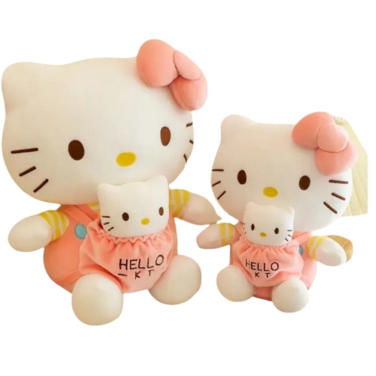Hello Kitty et son Chaton - Peluches Douces