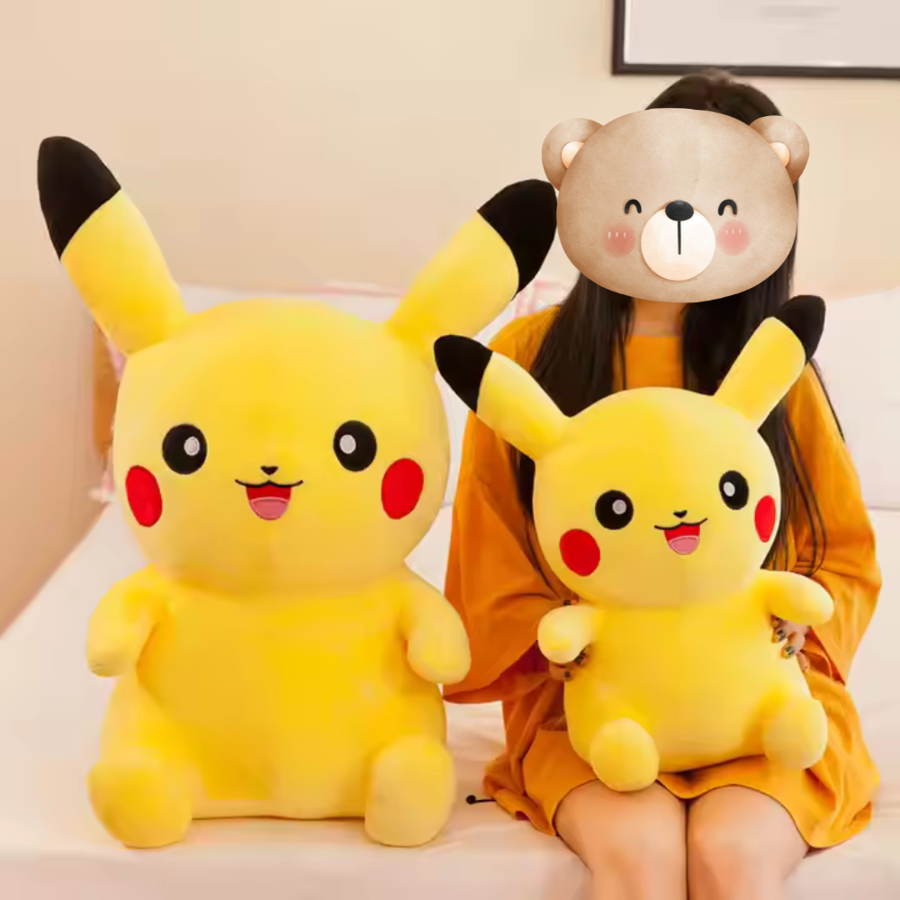 Pikachu en Peluche - Jouet Câlin Pokémon