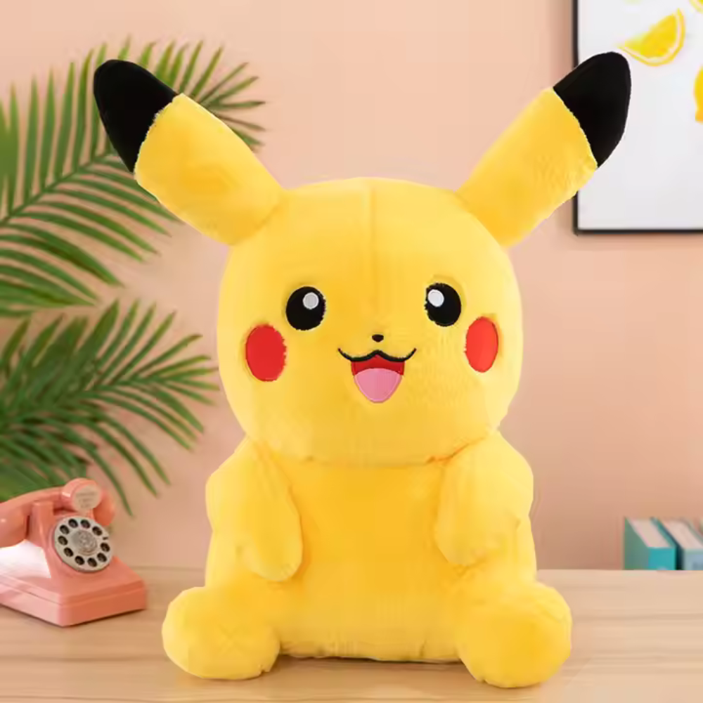 Pikachu en Peluche - Jouet Câlin Pokémon