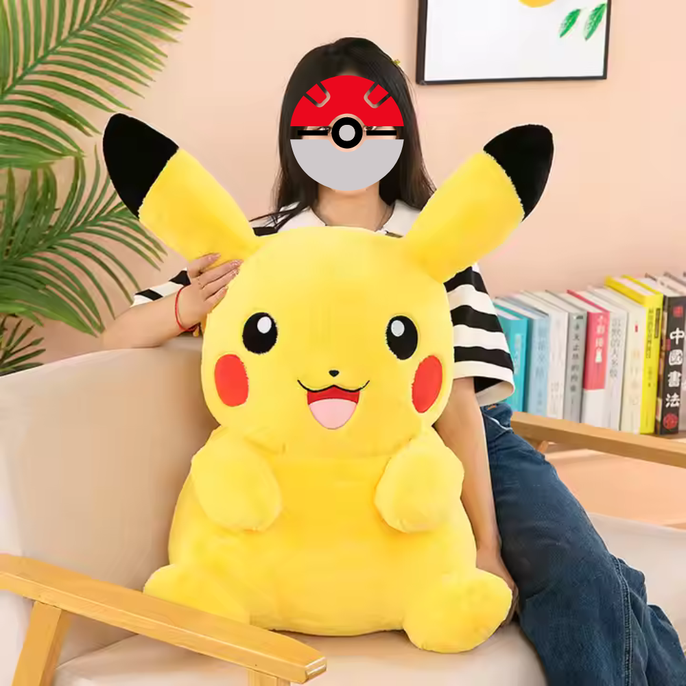 Pikachu en Peluche - Jouet Câlin Pokémon