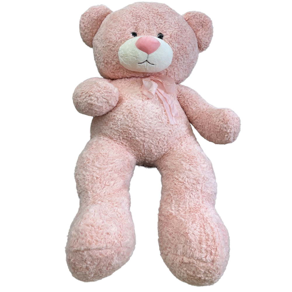 Nounours Rose 120 cm - La Tendresse en Rose 💗