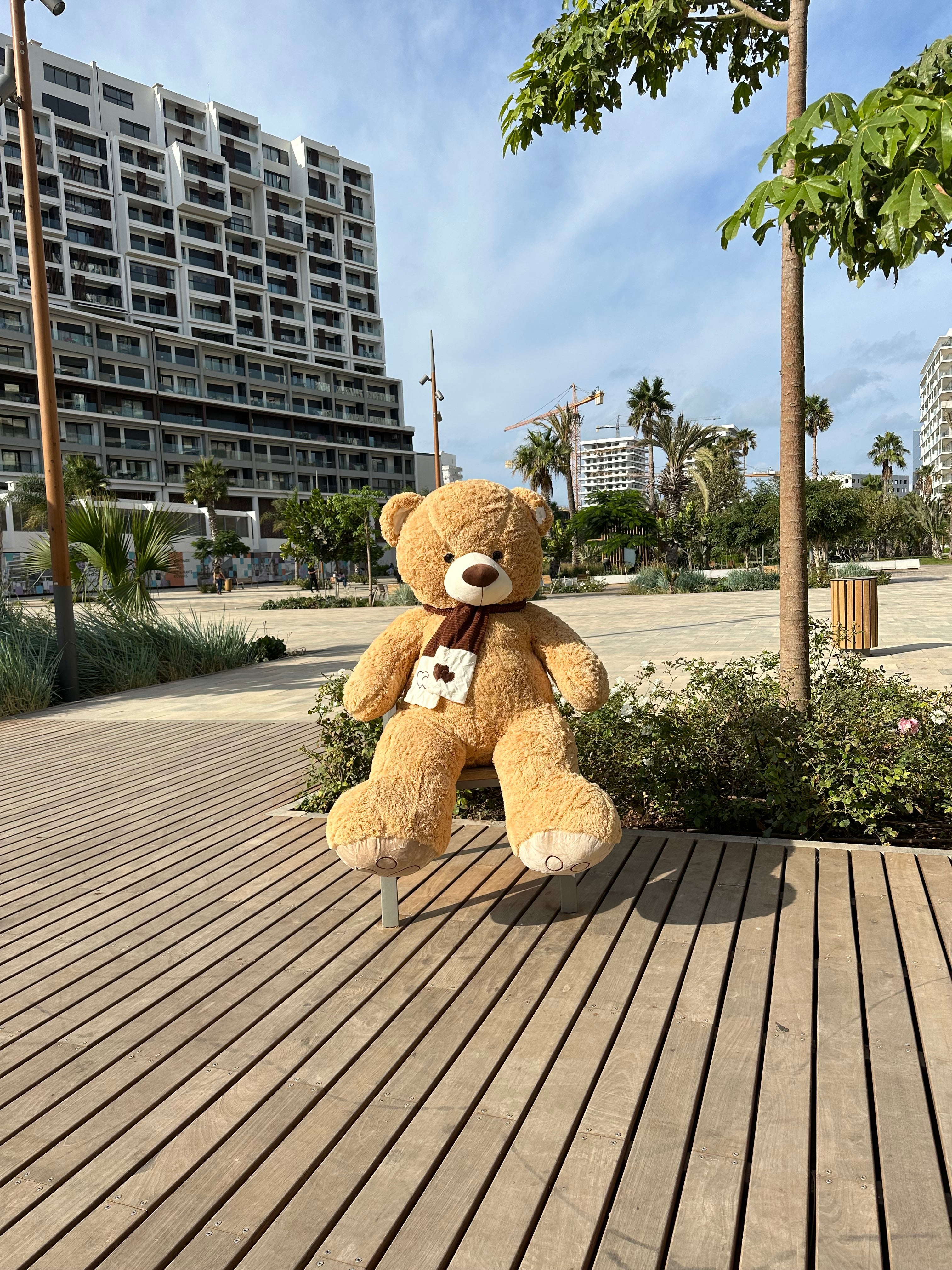 Nounours Géant Beige - 160 cm