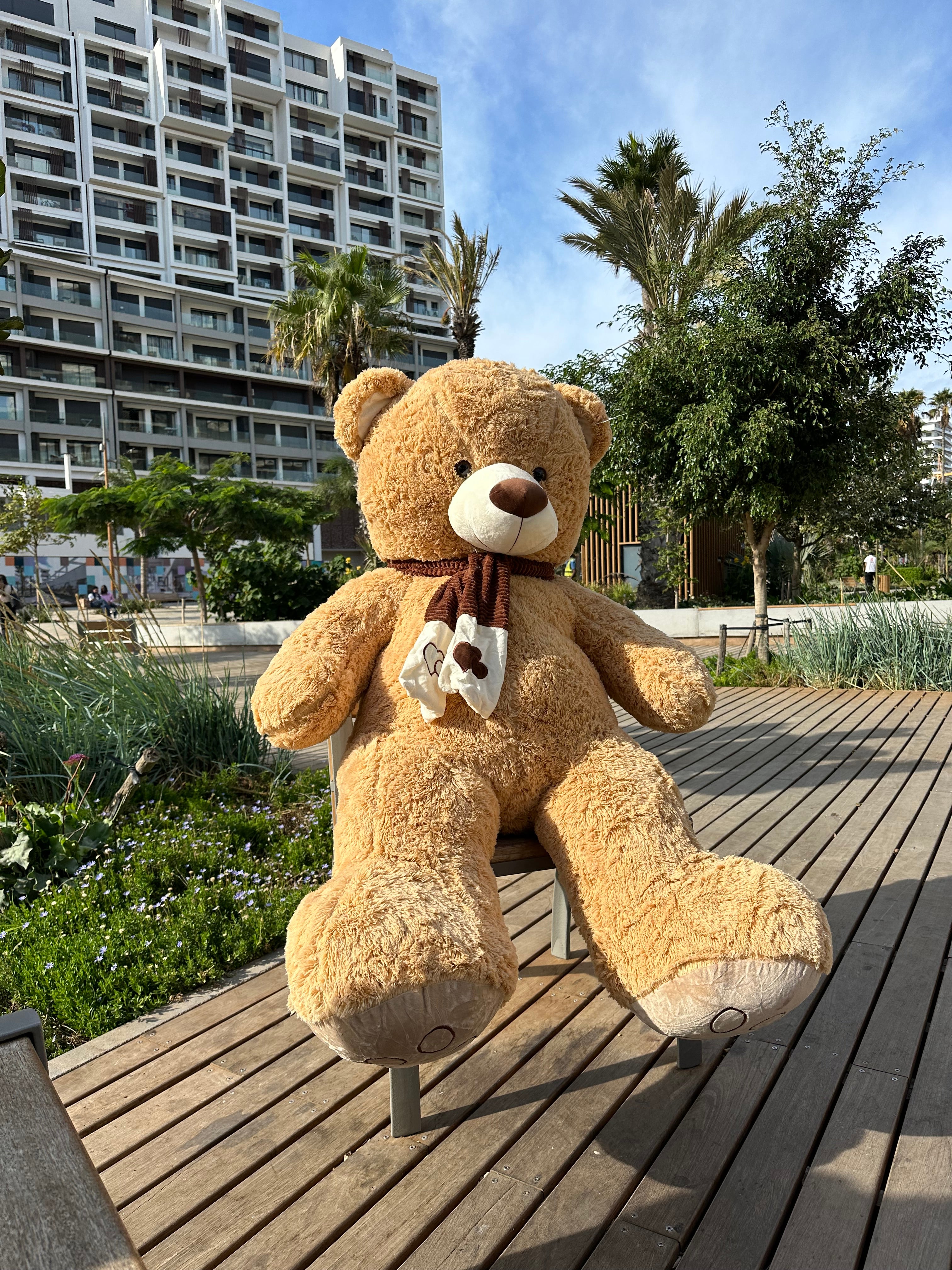 Nounours Géant Beige - 160 cm